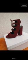 Hoche Schuhe High Heels Stiefel sandalen weinrot 38 Duisburg - Rheinhausen Vorschau