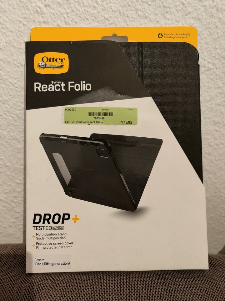 OtterBox React Folio Hülle für iPad (10. Gen 2022) - NEU in OVP in München