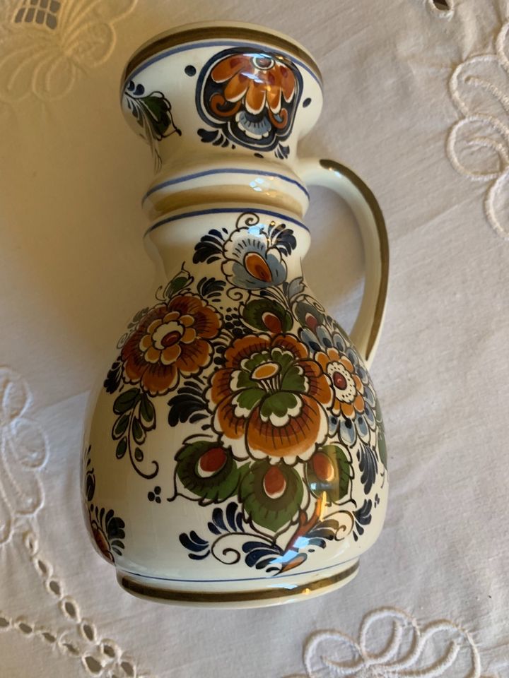 Krug / Vase handbemalt aus Holland in Hamburg