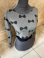 Crop Top mit Schleifen, Langarmshirt mit Schleifen Rheinland-Pfalz - Kirchsahr Vorschau