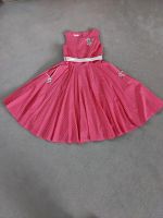 Vintagezwirn NEU Handmade Unikat Kleid Rockabilly Pink Gr 38 Baden-Württemberg - Dielheim Vorschau