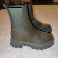 JustFab Sayday Boots Army Grün Khaki Grau Gr. 37.5 Bayern - Veitsbronn Vorschau