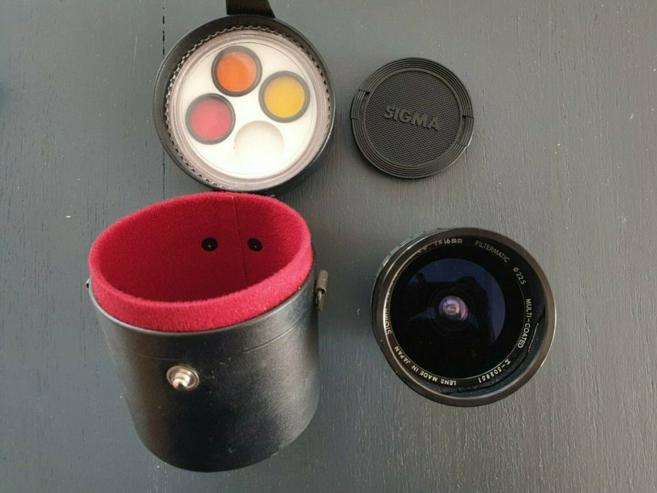 Objektiv, Sigma-Fisheye, Bajonett for Nikon, Seriennummer: 502851 in Ennepetal