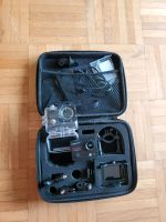 Action Kamera mit verschiedenen Halterungen u. wasserdichtem Case Bayern - Aschaffenburg Vorschau