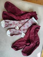 35 - 38 dünne Tommy Hilfiger Socken weinrot bordeaux weiß neu Niedersachsen - Achim Vorschau