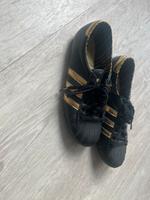 Adidas Sneaker 38 Leder Schwarz Gold Schleswig-Holstein - Eckernförde Vorschau