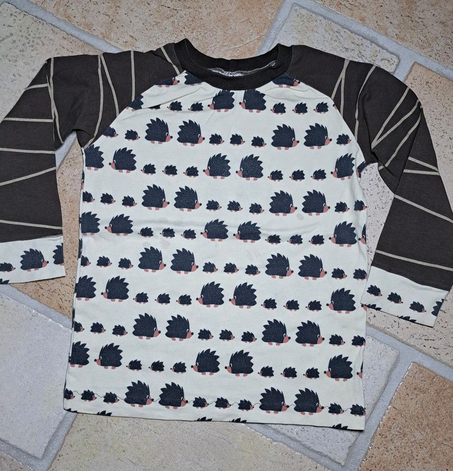 Pulli DIY selbstgenäht 98/104 Retro Pauli Maus SUL Skandi in Waldeck