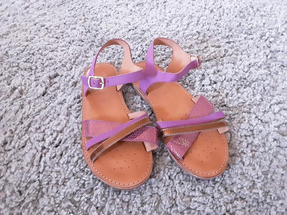 Mädchen Sandalen Schuhe Geox 37 Leder Sommer Urlaub neu in Heidesheim