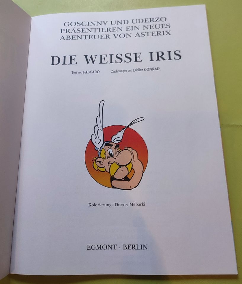 Asterix Comic Die weisse Iris in Hattingen