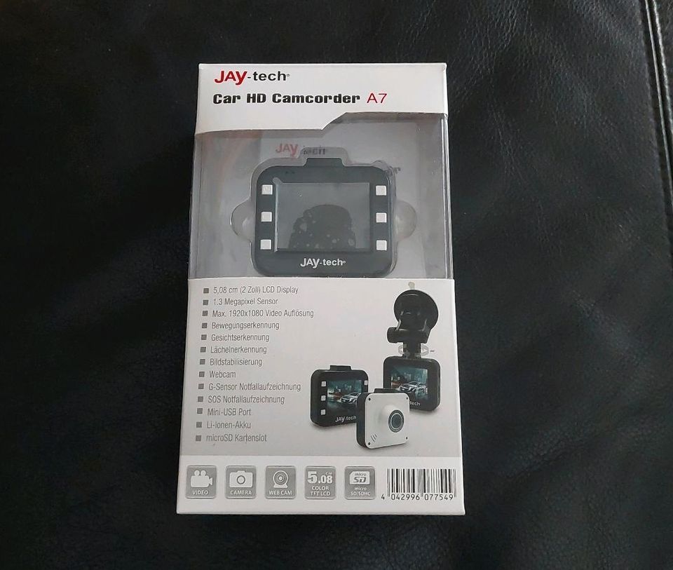 Dasjcam Jay-Tech Car HD Camcorder A7 in Schwerte