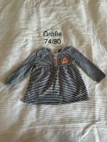 Süßes Langarmshirt Longsleeve Streifen *Tu* Größe 74/80 Niedersachsen - Hagenburg Vorschau