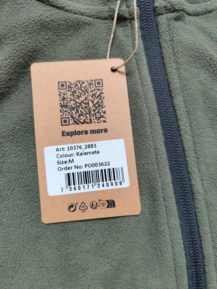Revolution Race Jacke Outdoor Fusion Fleece M L Khaki neu in Völklingen