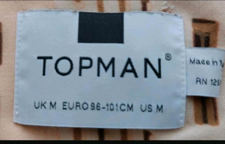Herren Hemd Topman Kurzarm/Gr.M/ bunt Miami Herrenhemd in Erfurt