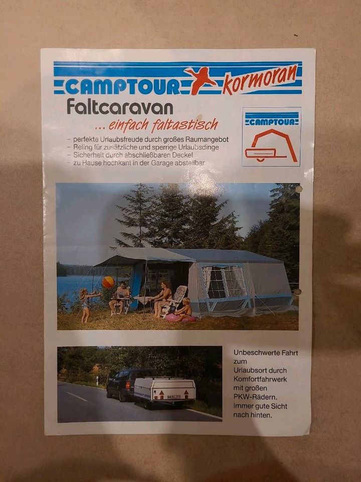 Klappfix camping ct 9 komoran faltcaravan DDR trabant klappi in Elsenfeld