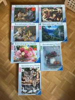 7 Verschiedene Ravensburger Puzzle als Packet Stuttgart - Botnang Vorschau