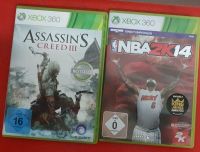 Xbox 360 Assassin,s Creed III , NBA2K14 wie abgebildet. Bayern - Stammbach Vorschau