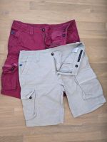 2x Pepe Chino Cargo Shorts W33 L beige burgund Bayern - Landsberg (Lech) Vorschau