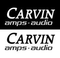 Carvin Amps 19cm Aufkleber, weiß o. schwarz Bayern - Traunstein Vorschau