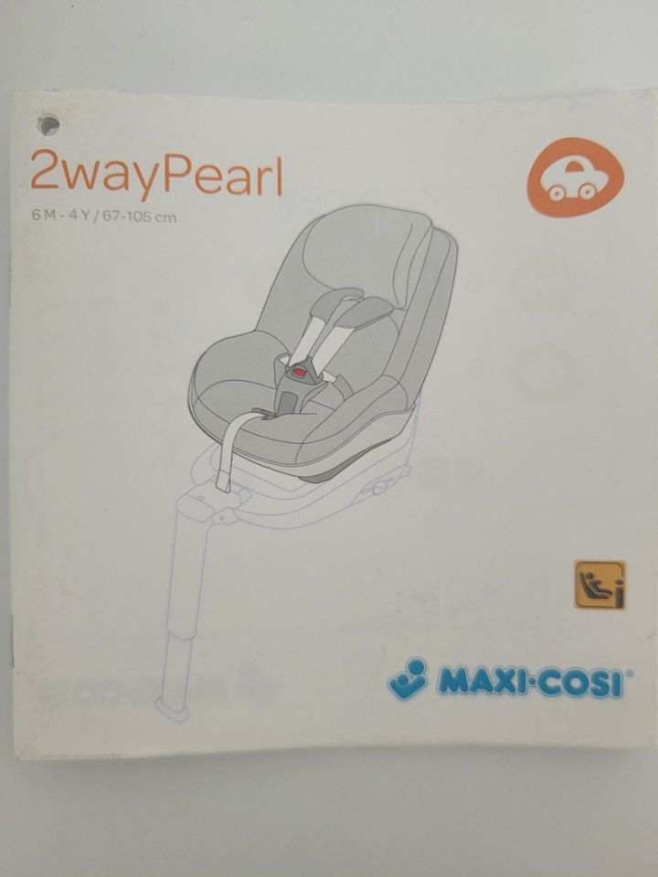 Kindersitz Maxi Cosi 2 Way Pearl ohne Basis in Bruchsal