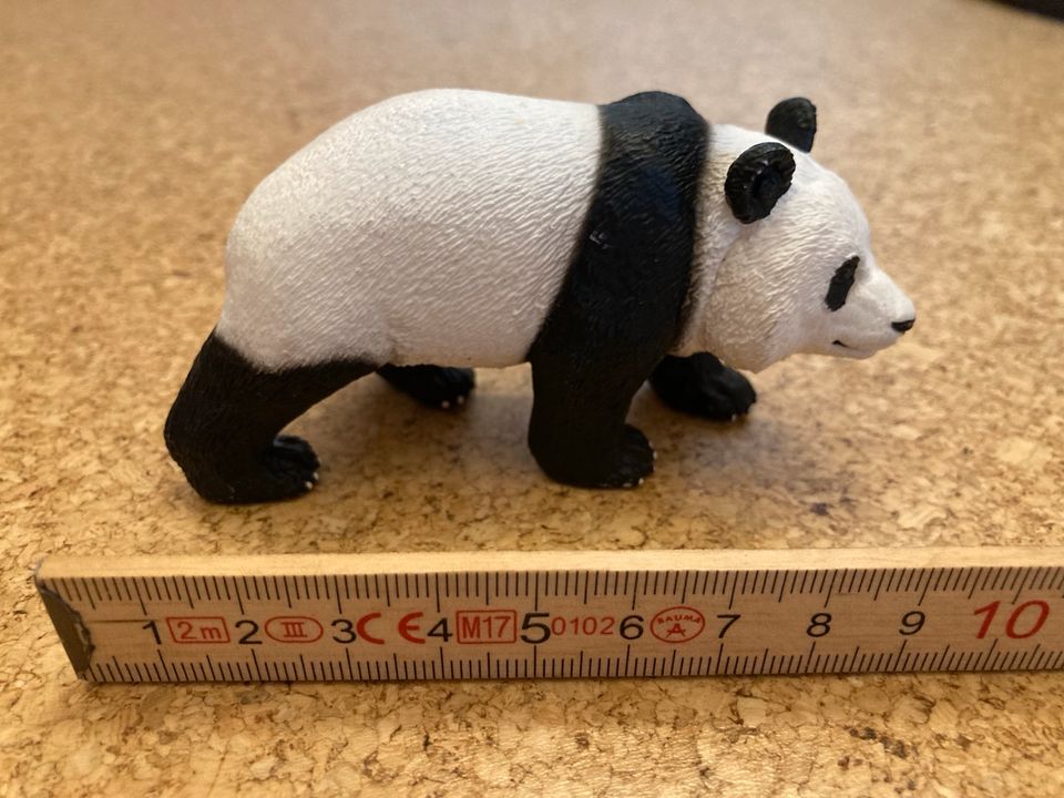 Schleich Tiere Pferd, Panda, Papagei, Hundewelpe in Mering