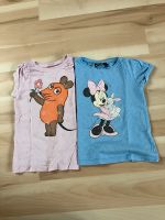 T-Shirts, 2 Stück, Die Maus, Minnie Maus Thüringen - Weißendorf Vorschau