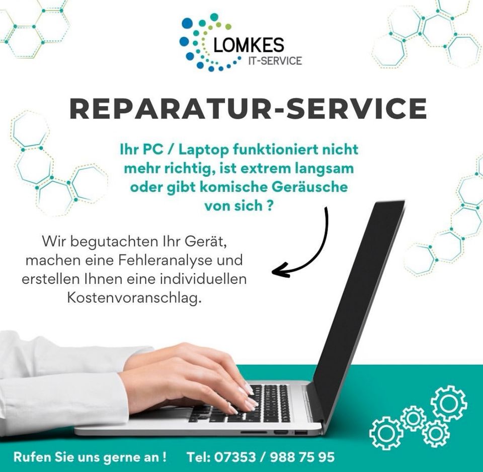 ✅IT-Service vor Ort / PC + Laptop Reparatur / Netzwerk / Server ✅ in Wain
