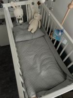 Tolles Beistellbett Bett Matratze Bezug Kissen Decke Baden-Württemberg - Edingen-Neckarhausen Vorschau