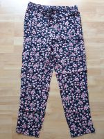 Street One Stoffhose Lina Gr. 38/30 Loose Fit  blau rosa Rheinland-Pfalz - Langenlonsheim Vorschau