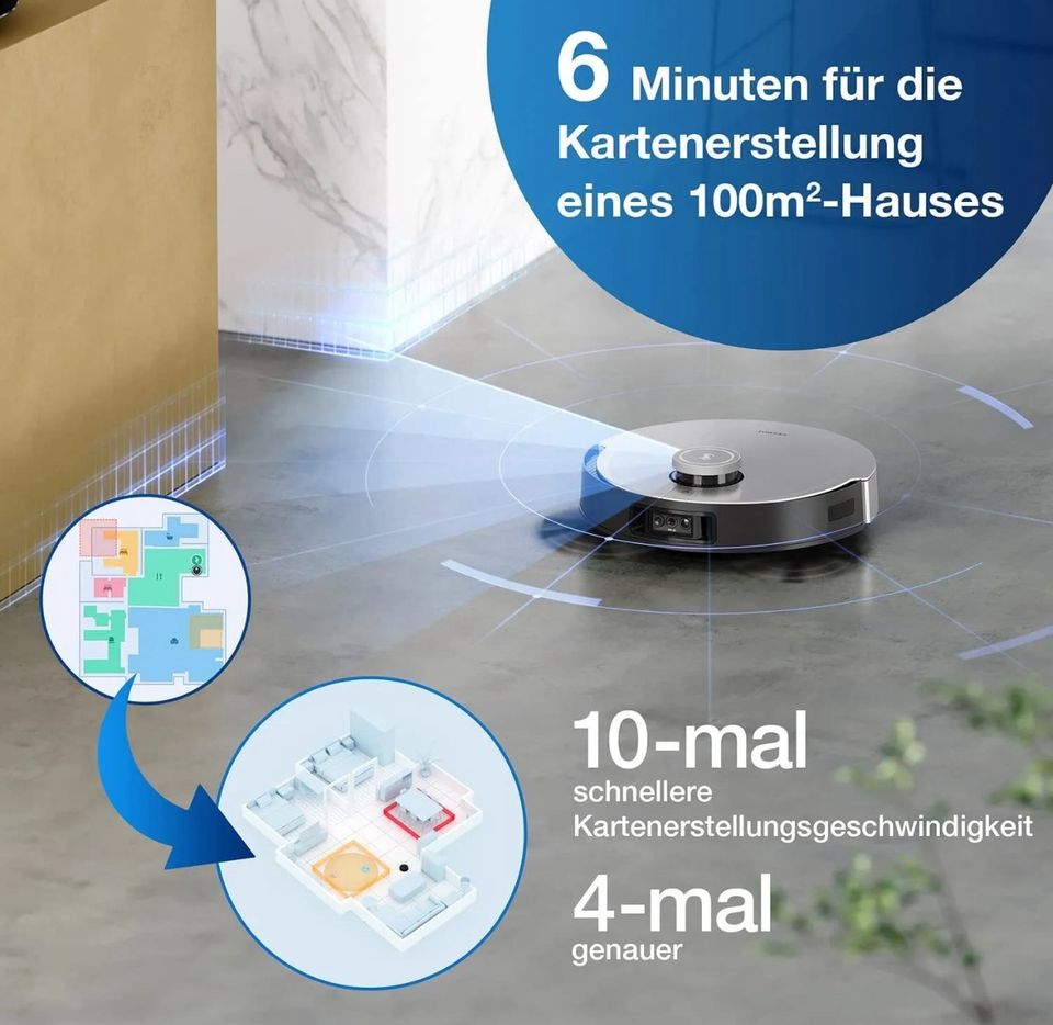 ECOVACS X1 OMNI Saugroboter mit Wischfunktion, 5000PA, NEU in Ibbenbüren