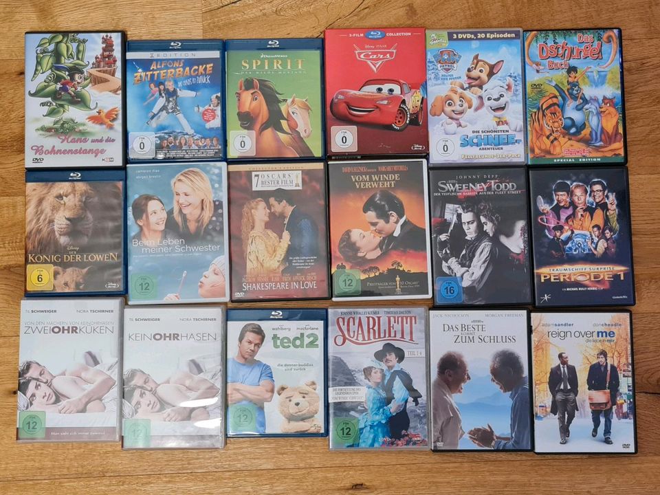 Blu-Ray & DVD Sammlung in Greven