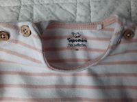 Baby Girl Newborn Langarmshirt Ringel-Look Gr. 56 offwhite blush Hessen - Hadamar Vorschau