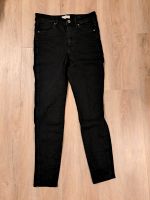 Damen-Jeans schwarz Gr. S high waist Bayern - Lengenwang Vorschau