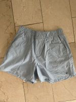 Closed Shorts Hellblau gestreift Logo Gr. XL NP 200€ Nordrhein-Westfalen - Haltern am See Vorschau