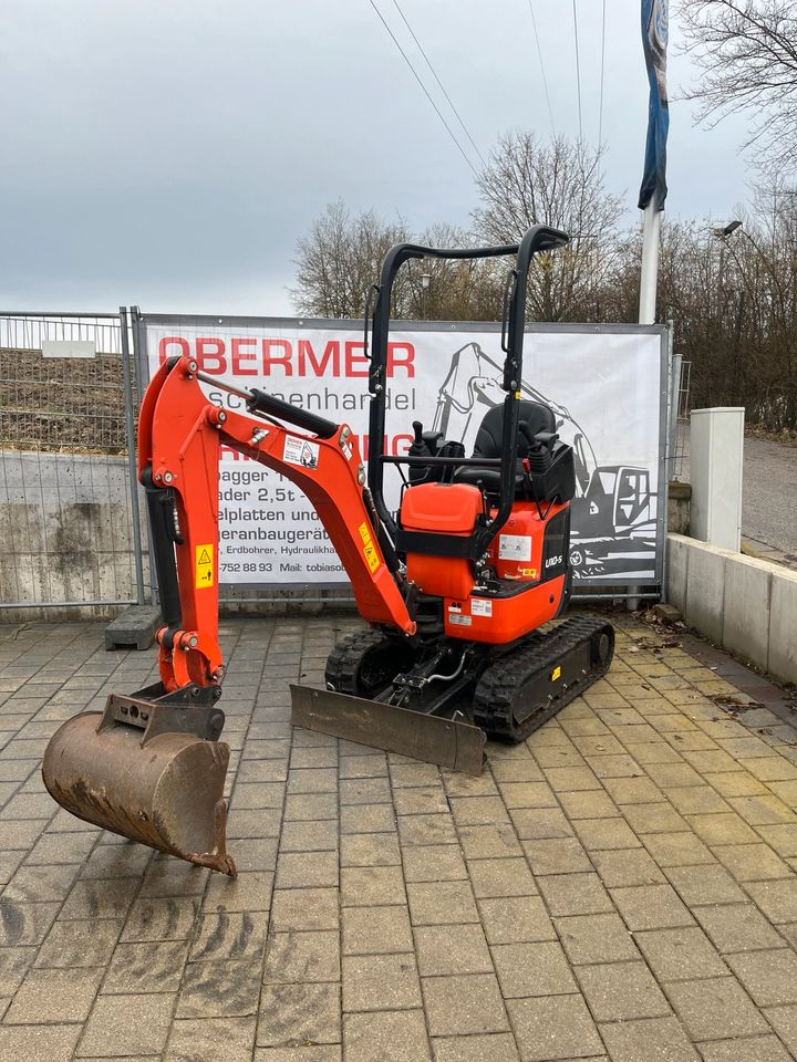 Vermietung Kubota U 10-5  Tagesmiete Wochenmiete Minibagger in Langenbach