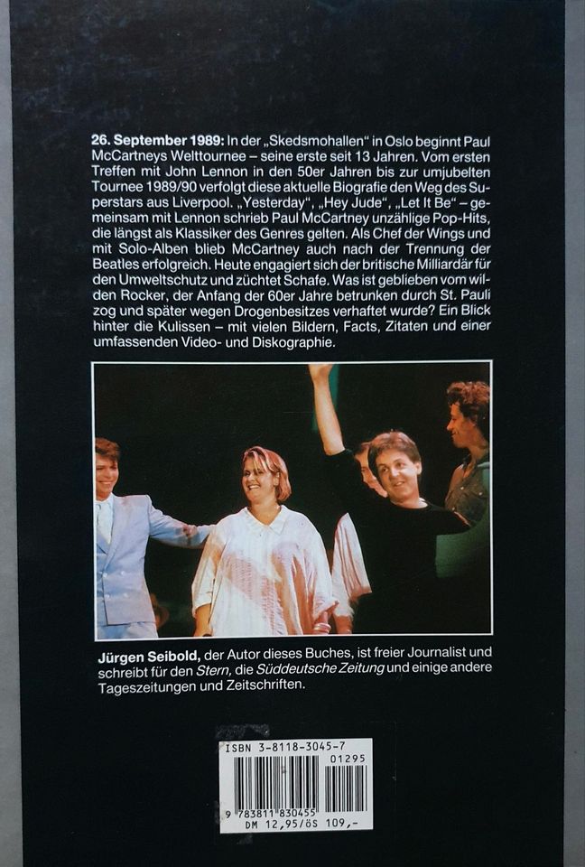 PAUL McCARTNEY " THE BEATLES " Musiker Literatur Zeitschrift Buch in Darmstadt