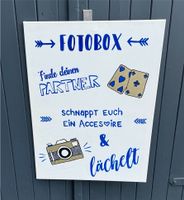 Fotobox Deko Schild Karten Spiel Hessen - Fischbachtal Vorschau