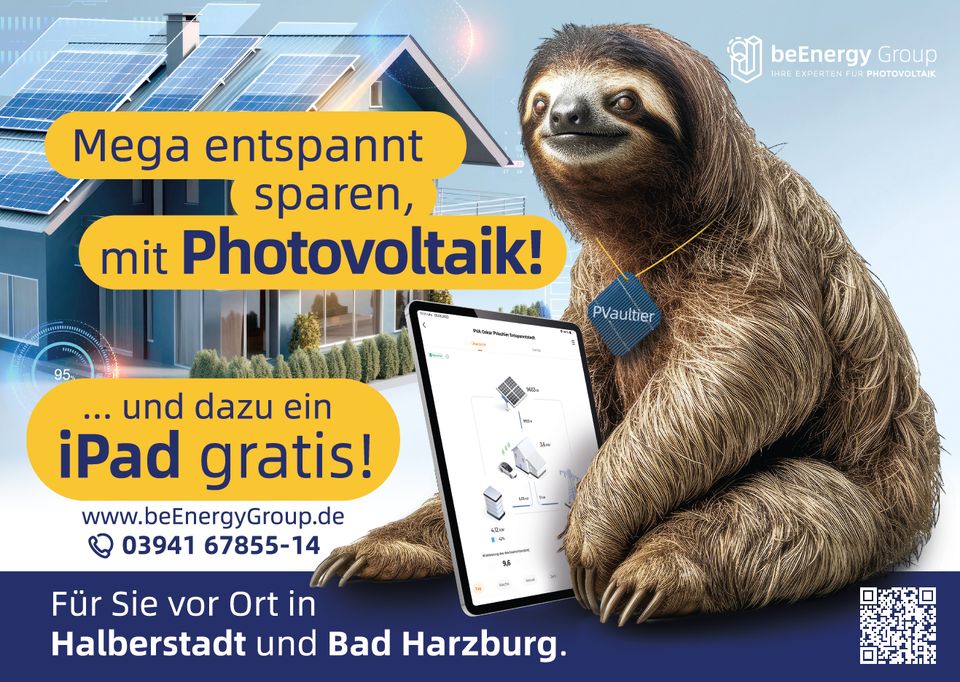 Photovoltaik für Einfamilienhaus - Speicher, Wallbox, Ersatzstrom in Quedlinburg