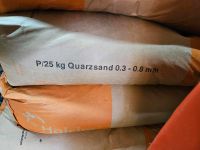 Quarzsand Sand 10x25kg 0.3-0.8mm Hessen - Hünstetten Vorschau