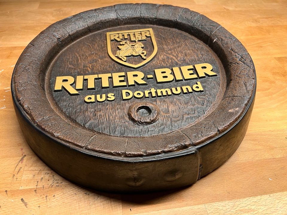 Fassboden Bier GFK Ritter Bier Dortmund in Burgau