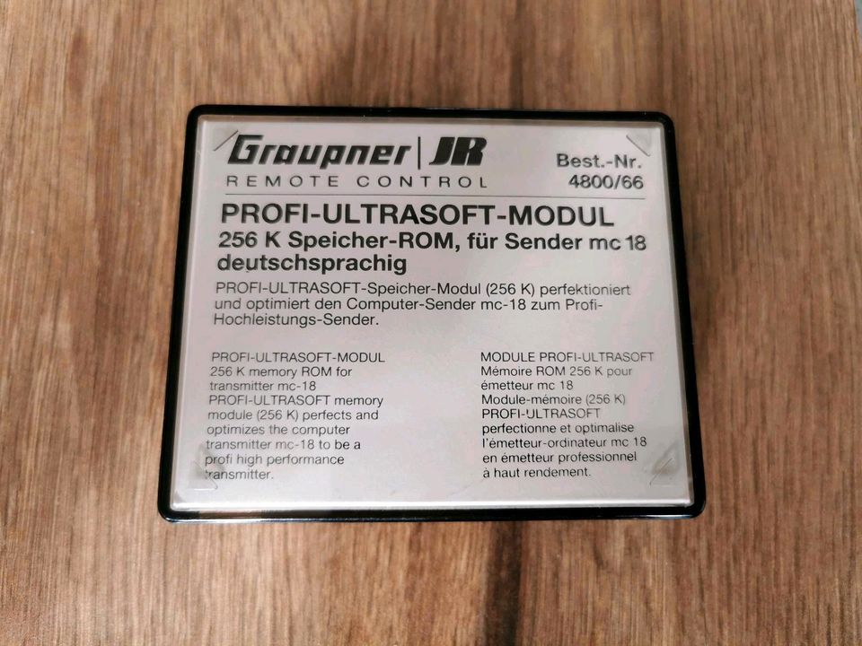 Graupner Ultrasoft Modul mc 18 Speicher ROM Best. Nr. 4800/66 in Lamerdingen