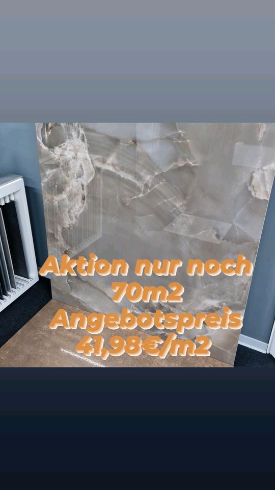 Angebot Grossformat XXL Fliesen 120x120 poliert choco Italien in Altenstadt