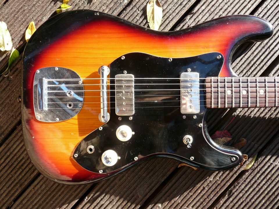 ⭐Gitarre Klira SM Stratocaster Vintage Made Germany Sixties⭐ TOP⭐ in Helmstadt-Bargen