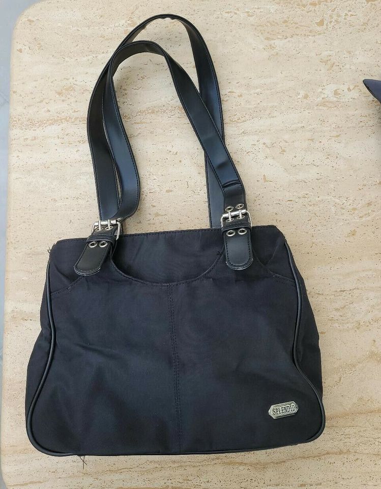 Splendid Handtasche gebraucht schwarz in Osterhofen