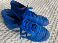 Fußballschuhe Sport Schuh Adidas predator 31 19cm blau Gummi Bayern - Dorfen Vorschau