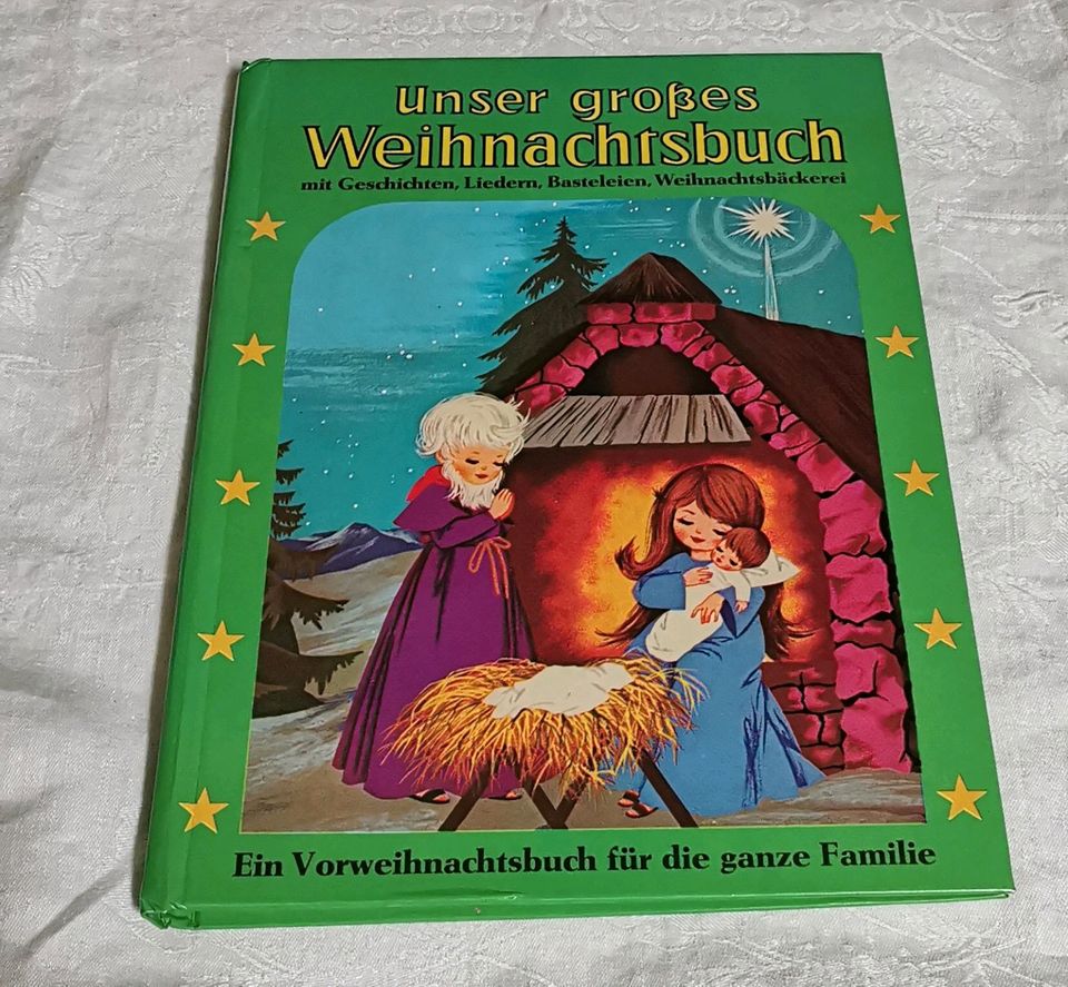 Unser großes Weihnachtsbuch aus den 70er Jahren in St. Ingbert