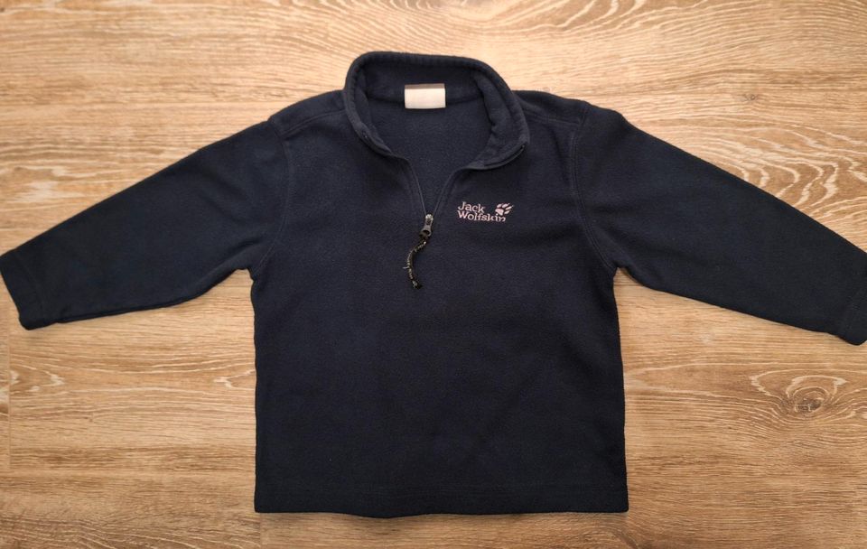 Fleecepulli von Jack Wolfskin - Größe 4-6 Jahre in Haar