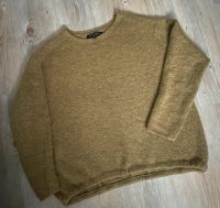 Kuscheliger StrickPullover Gr. M oversize curry senfgelb gold Schleswig-Holstein - Itzehoe Vorschau