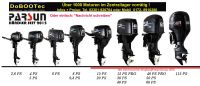 Außenborder Parsun 2,6_4_5_6_8_9,8_15_20_30_40_50_60_115 PS NEU Nordrhein-Westfalen - Hamm Vorschau