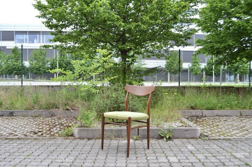 Mid Century teak Lübke Dining Chair Stuhl 1v3 Vintage in München