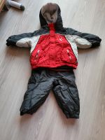 Set Schneehose Winterjacke Schneeanzug gr. 80 Junge Rot Skijacke Hamburg - Bergedorf Vorschau